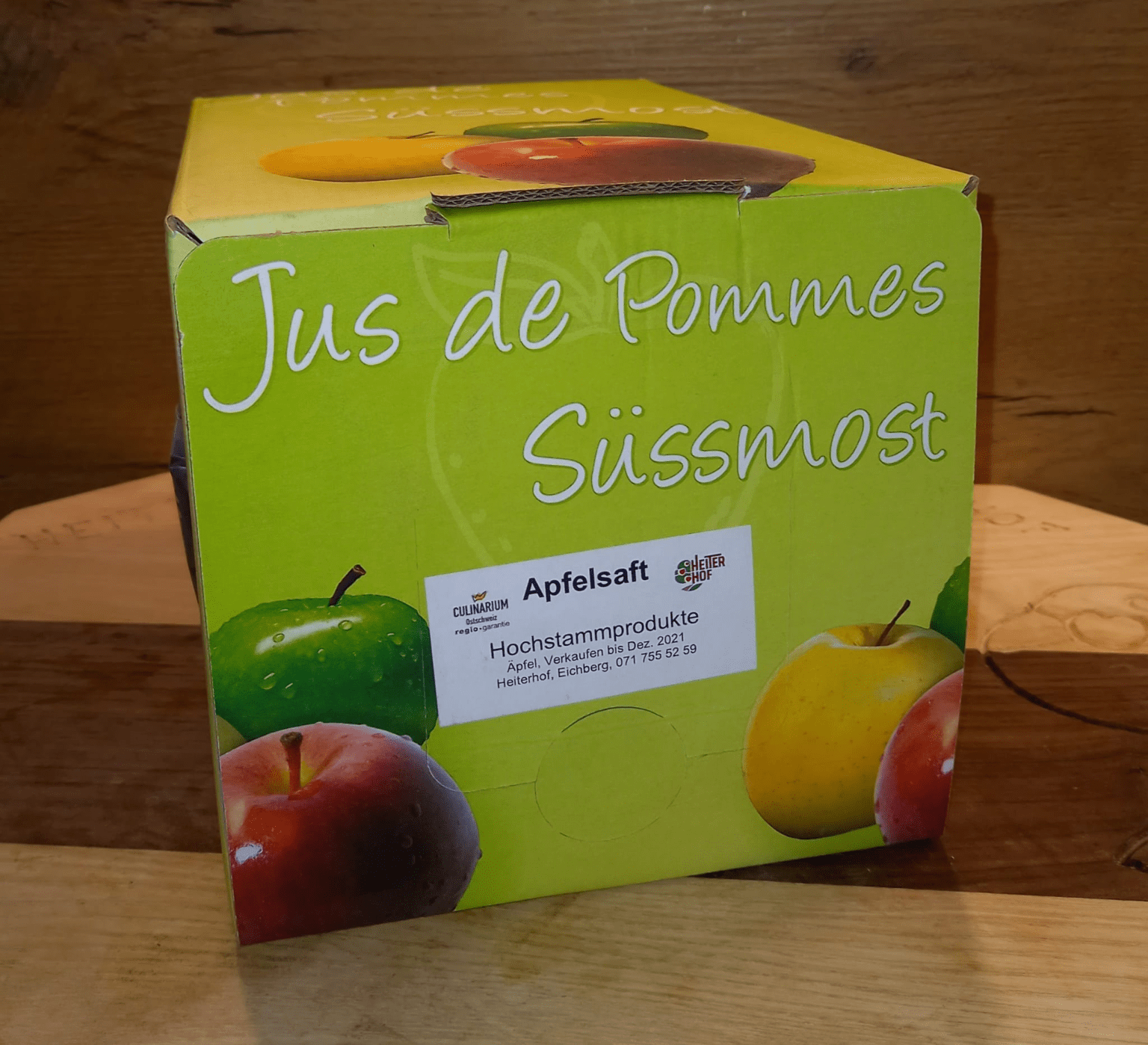 Apfelsaft In Bag In Box Heiterhof